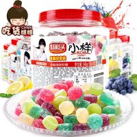 小样 糖果 酸q糖桶装苹果味540g(儿童零食网红橡皮软糖)