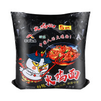 恋圆国产超辣火鸡面140g*5袋正品方便面特辣速食泡面拉面五连包