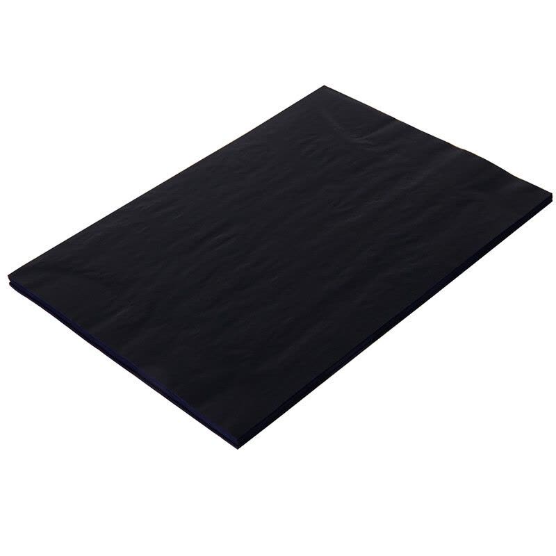 得力 9374 薄型复写纸 127.5x185mm(32K) 100张/盒 (盒) 蓝图片