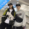 封后潮牌日系胸包男士ins简约单肩包腰包背包小挎包女帆布学生斜挎包单肩包男