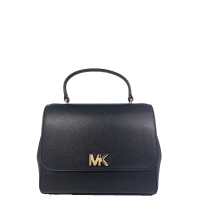 [直营]迈克·科尔斯(MICHAEL KORS) Mott系列 中号 拉链 皮革 硬 女士经典翻盖手提斜挎包 mk 女包