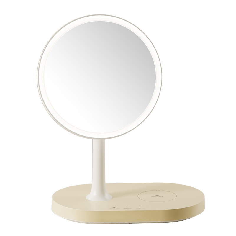 卡蛙(Smart Frog) 爱丽丝充电化妆镜 RG-M308 兰迪黄