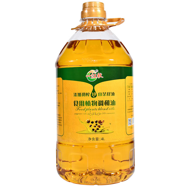 一江秋 山茶籽调和油4L 桶