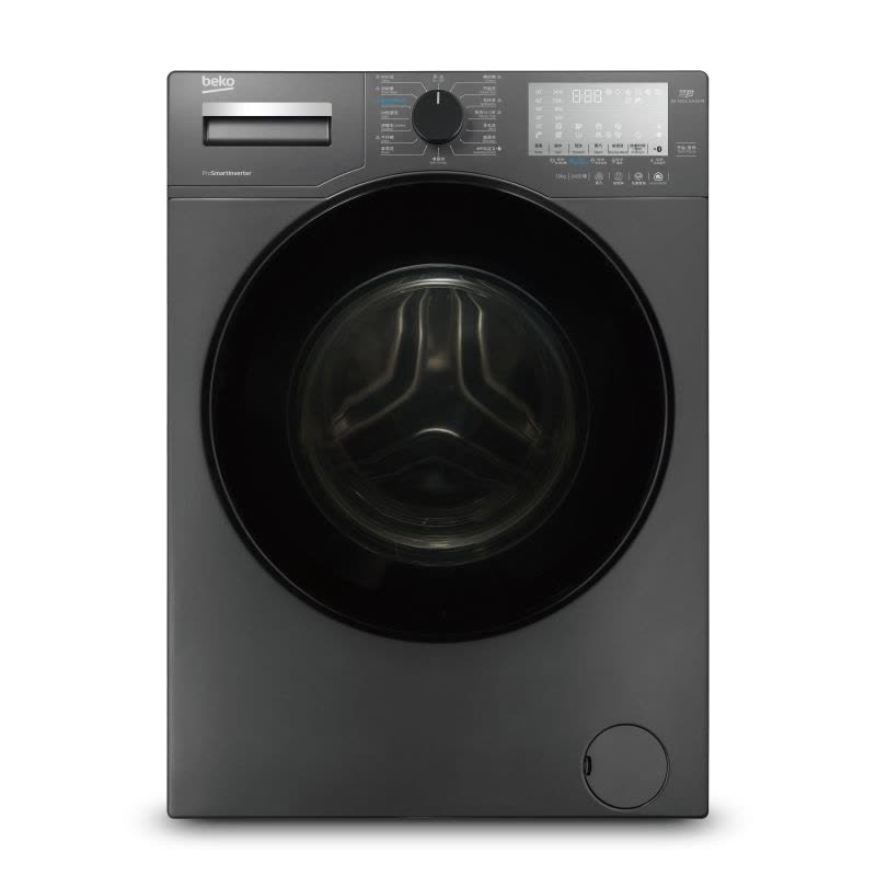 倍科(beko)倍科洗衣机BU-EWCE 10433 MI 10公斤变频滚筒洗衣机 全自动洗衣机 大容量(曼哈顿灰色)图片