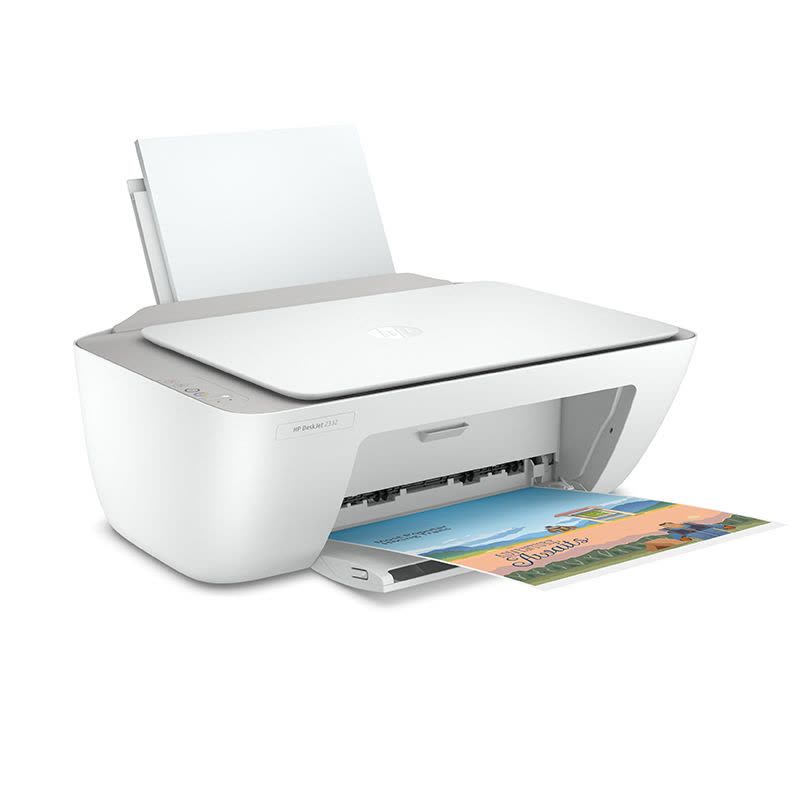 惠普HP DeskJet 2332 彩色喷墨打印机家用小型复印件扫描一体机家庭学生多功能电脑打字a4照片相片办公黑白三合一 惠普2332打印机套餐3图片