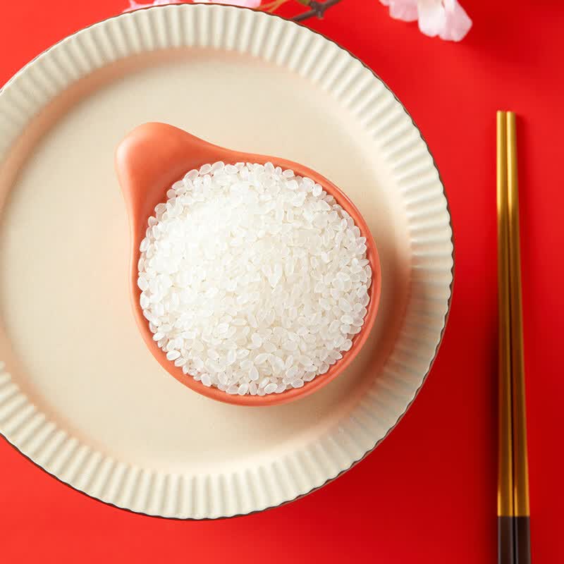 十月稻田(SHIYUEDAOTIAN) 东北香米(大米)2.5kg 颗粒圆润饱满 晶莹透亮 不易失水变硬高清大图