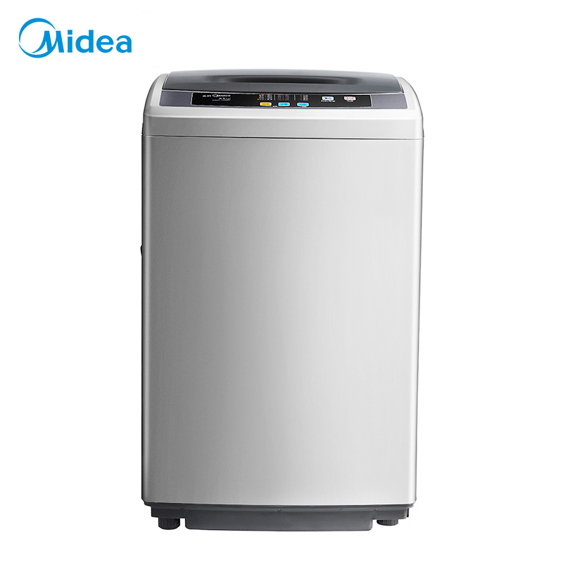美的(Midea)6.5公斤全自动波轮洗脱一体洗衣机 品质电机 一键脱水 家用智利灰 MB65-1000H高清大图