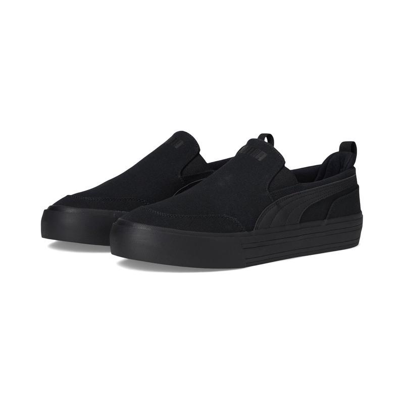 彪马(Puma)PUMA男士休闲板鞋滑入式帆布硫化鞋透气舒适防滑耐磨帆