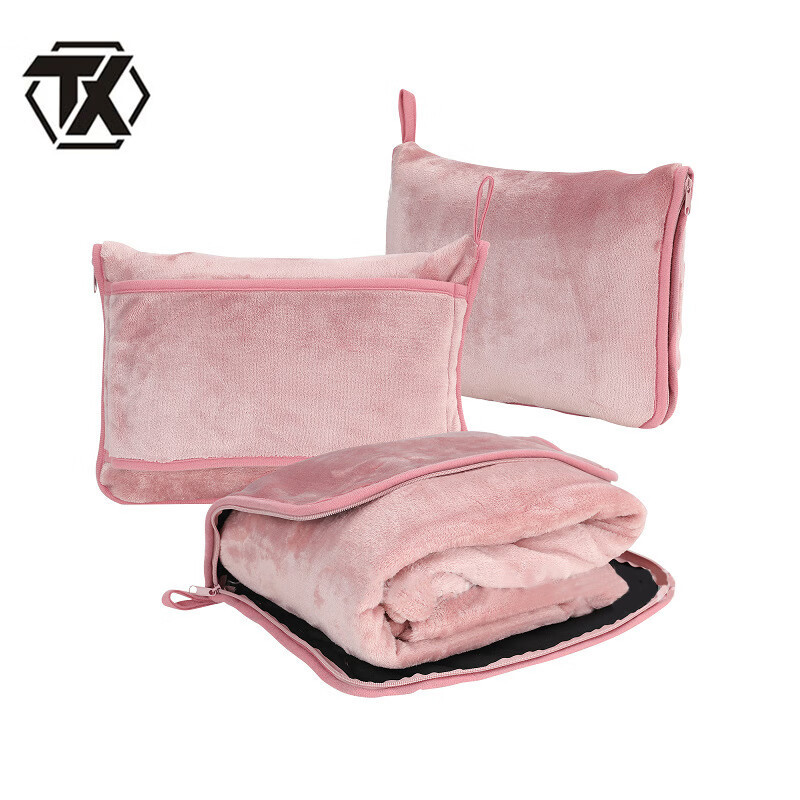 铁迅汽车抱枕防寒毯M63 条