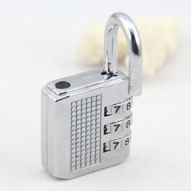 晨潞电子 CLU-CDK01 40mm 密码锁 挂锁 1 个/个(计价单位:个) 白色高清大图