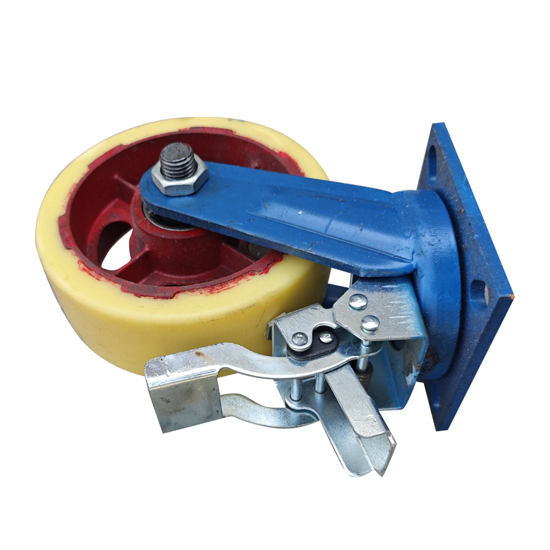 嘉禾宜茂 万向轮 尼龙带刹车4寸 个高清大图