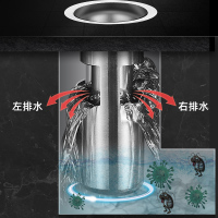 优勤地漏防臭器下水道反味厕所神器硅胶防臭芯卫生间不锈钢防虫盖