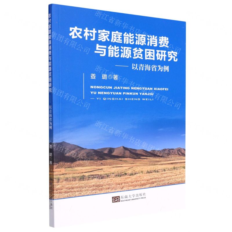[N]农村家庭能源消费与能源贫困研究--以青海省为例-9787564199029高清大图