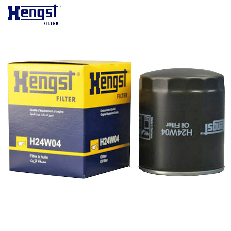 汉格斯特（hengst）机油格滤清器铁壳H24W04适用于帕萨特B5领驭奥迪A4 A6 A6L A8 A8L