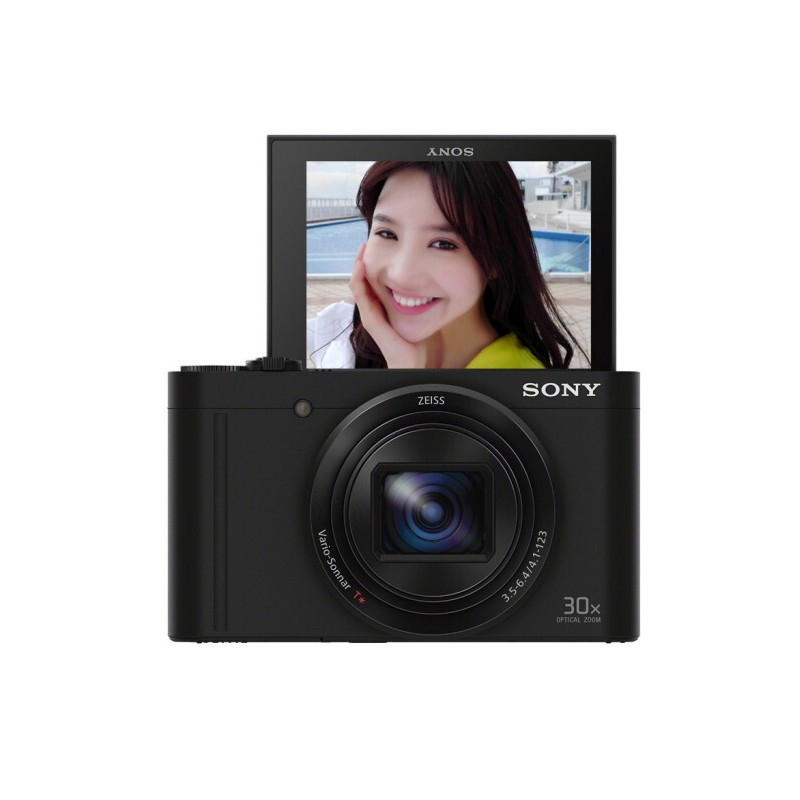 索尼(SONY)便携数码相机WX500黑色(不含卡)(单位:台)(BY)