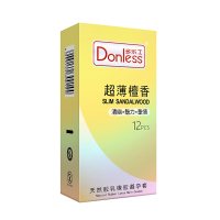 (进口版)多乐士避孕套超薄檀香系列2盒 安全套共24只 紧绷 檀香熏香保险套 情趣成人用品