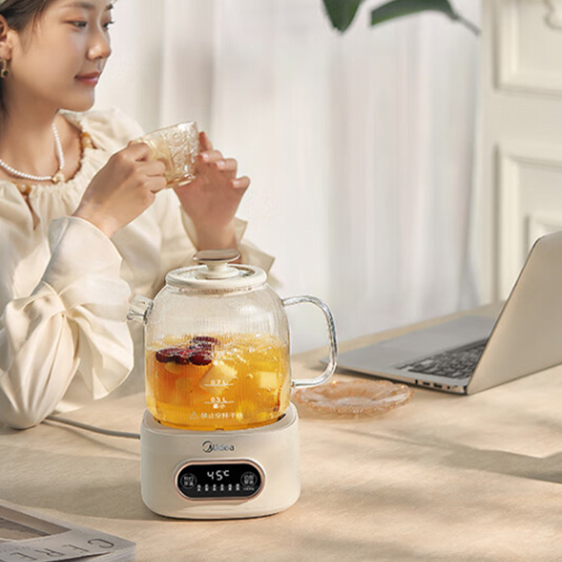 美的养生壶1L大容量多功能超长保温MK-YS10B101高清大图