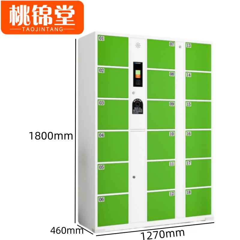 桃锦堂电子存包柜 电子存包柜18门台