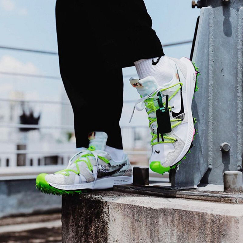 耐克nike off-white zoom terrakiger5 ow 联名钉刺跑步鞋 男女田径