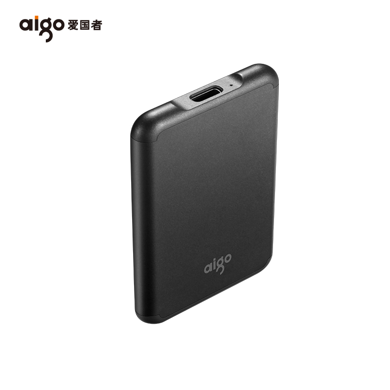 爱国者(aigo)500GB USB 3.1 移动固态(PSSD) S7 金属抗震防摔 高速传输 海量存储