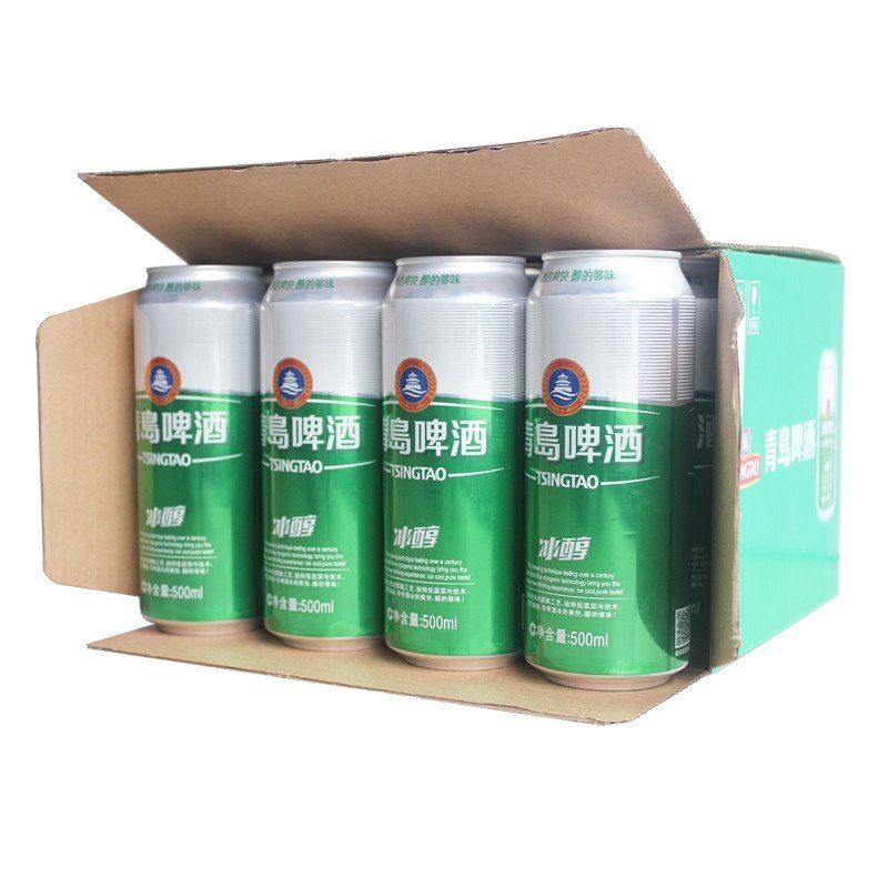 青岛啤酒冰醇500ml