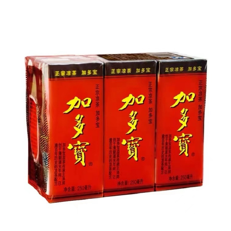 加多宝 植物凉茶饮料 盒装 250ml/盒