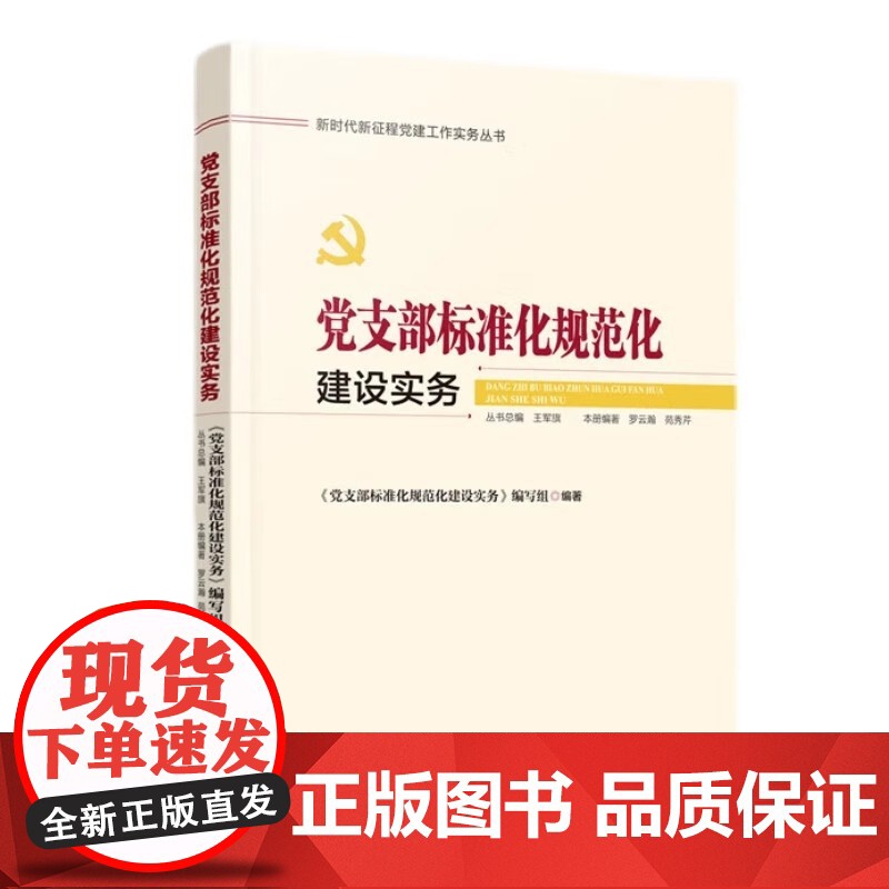 新时代新征程党建工作实务丛书——党支部标准化规范化建设实务高清大图