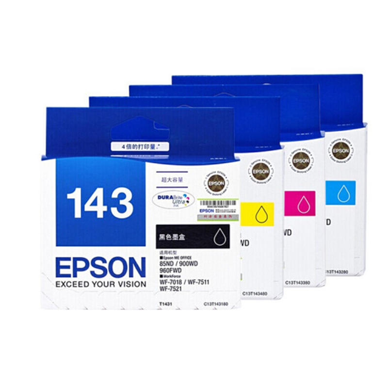 爱普生(EPSON)T1431-T1434 四色墨盒套装 墨盒/墨水
