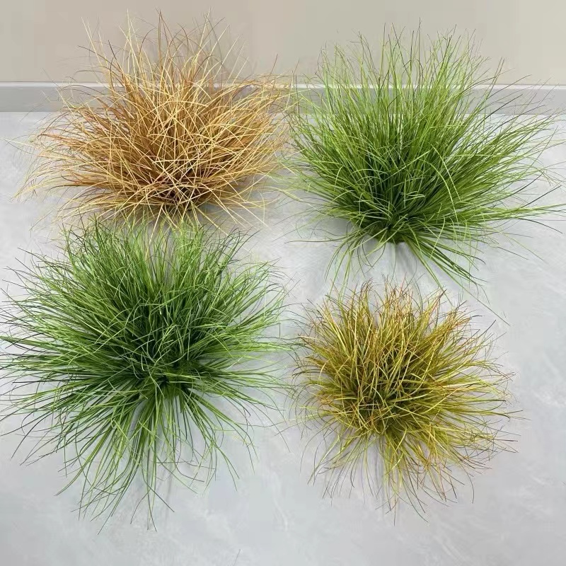 仿真绿植蒲草装饰造景假草摆件 10盆起售高清大图