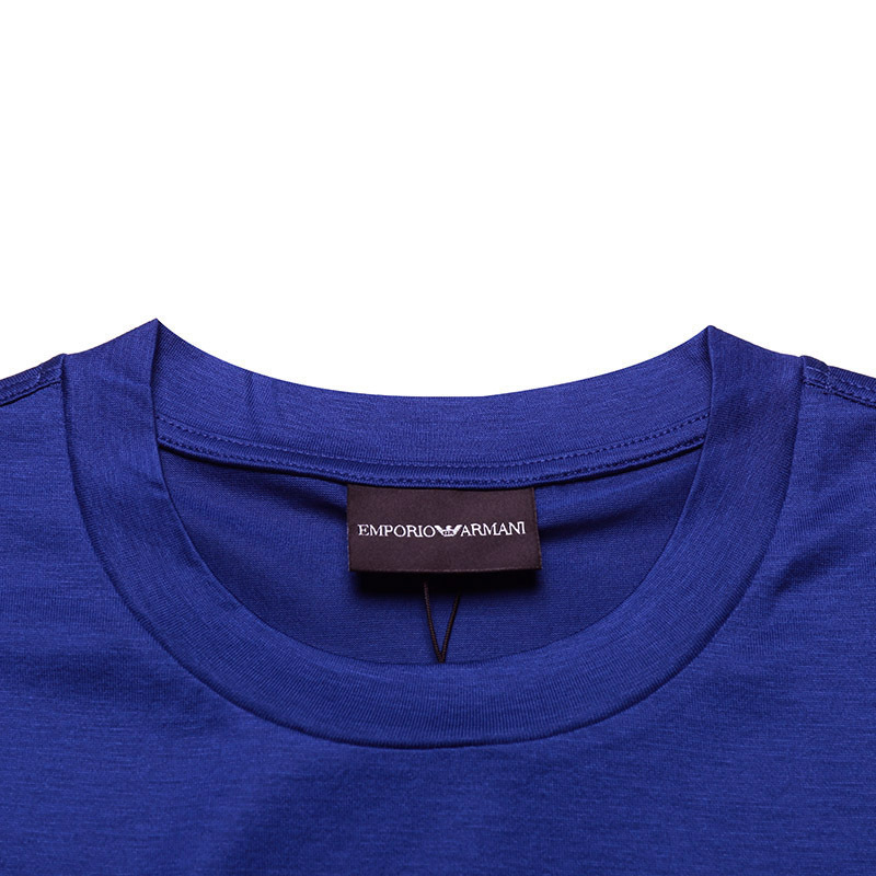emporioarmani阿玛尼男士莱赛尔纤维圆领短袖t恤3k1taf1juvz