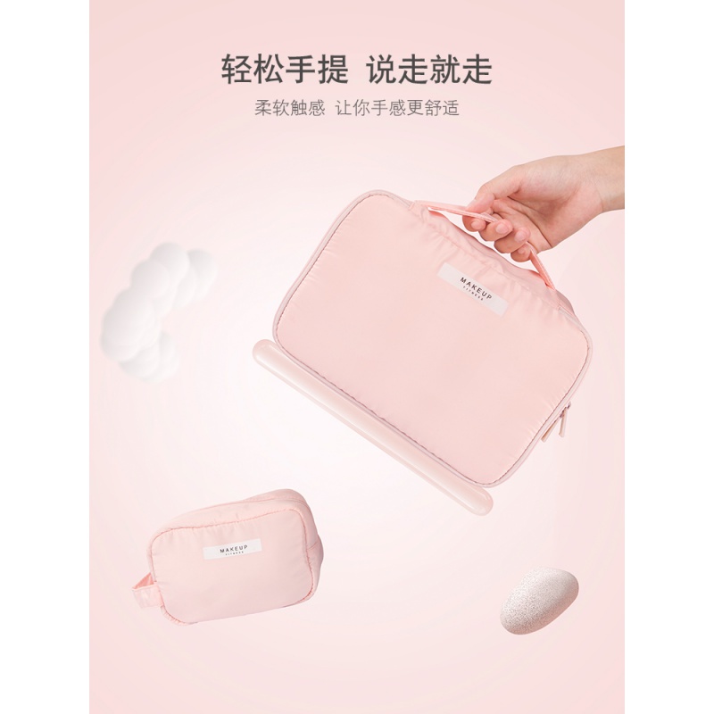 美帮汇旅行化妆包女风超火小号大容量便携式化妆品收纳袋洗漱包高清大图