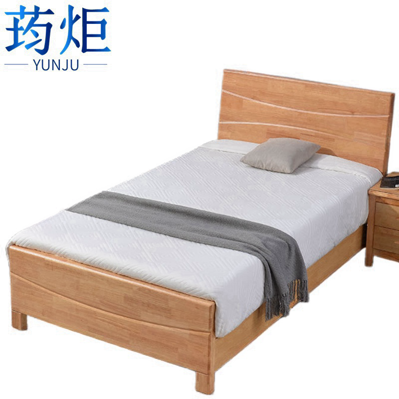 荺炬木质床高清大图