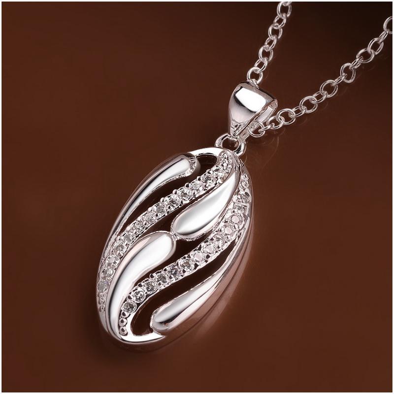 N620 Women Silver Necklace 镀925纯银女项链日韩版锁骨链潮人送女朋友七夕情人节礼物