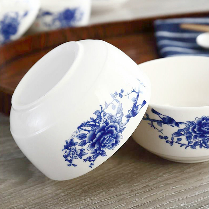 青花瓷碗套装1碗1勺 TC-193 陶瓷单人份 (套)
