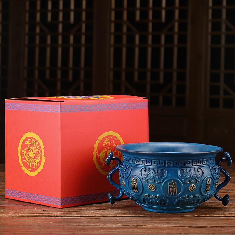 家柏饰(CORATED)全铜 摆件 铜工艺品 公司店铺開运开业礼品高清大图