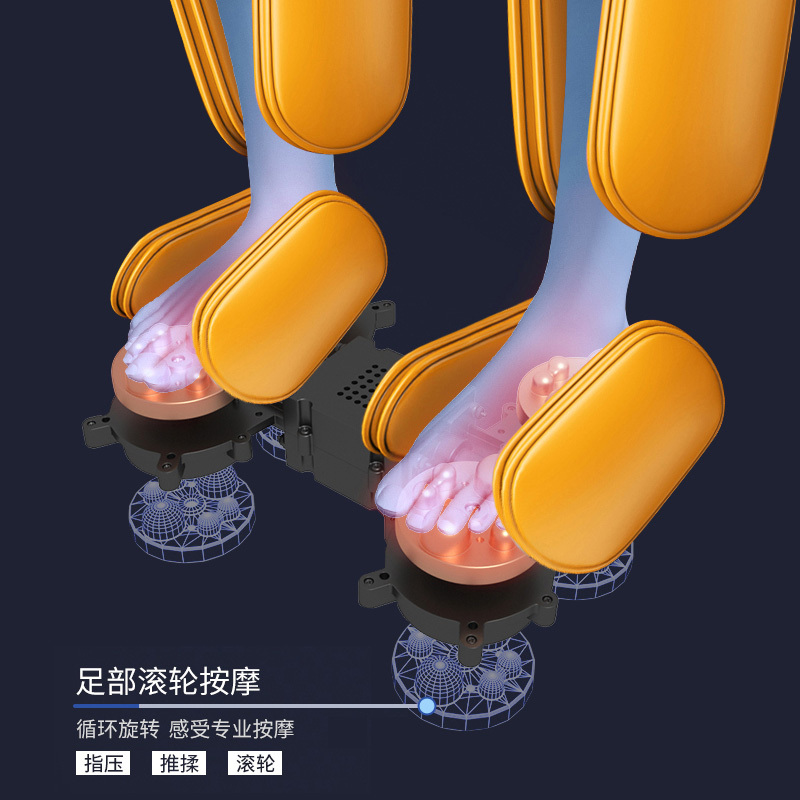 Lenovo/联想按摩椅R2-C浅绿色高配 家用全身豪华小型电动智能太空舱多功能沙发床
