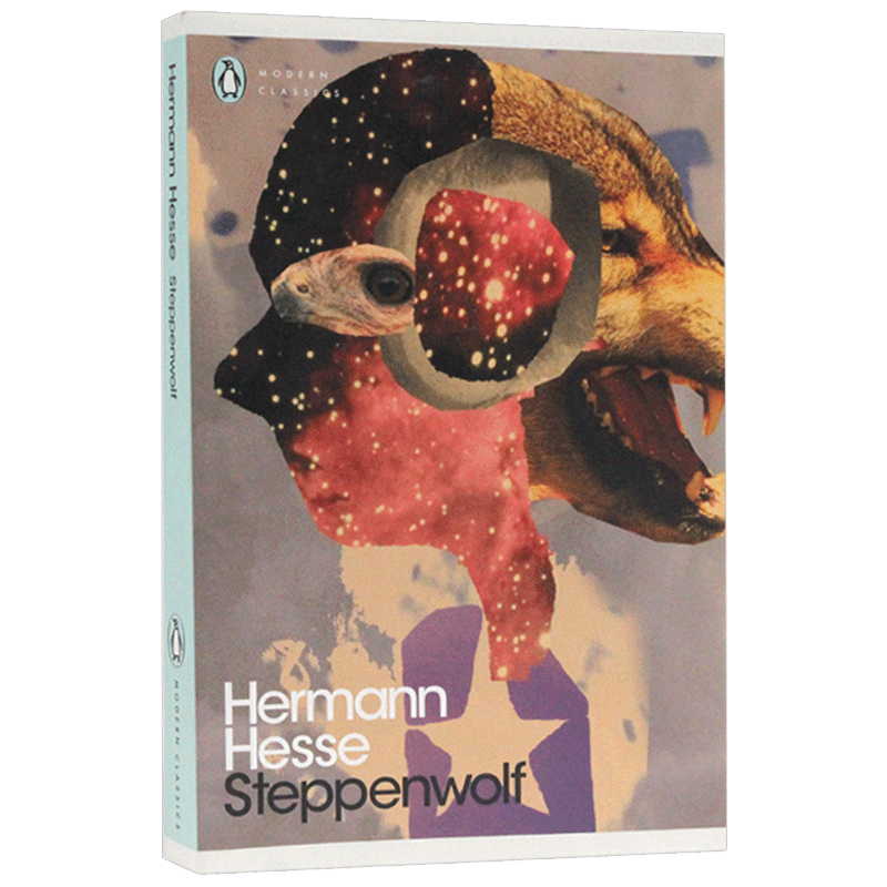 「STEPPENWOLF」(荒野の狼)(英語版) 正版]荒原狼英文原版Steppenwolf 英文版原版书籍Hermann Hesse