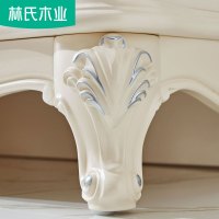 林氏木业客厅仿大理石电视柜茶几组合套装欧式现代简约家具KN620H