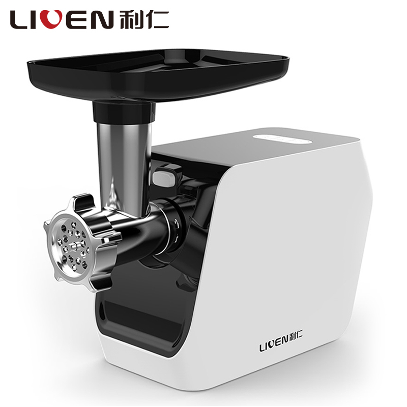 利仁(Liven)JRJ-B2 搅拌机绞肉机搅馅灌肠机 家用电动多功能打肉碎肉绞馅蒜小型商用料理机苏宁自营