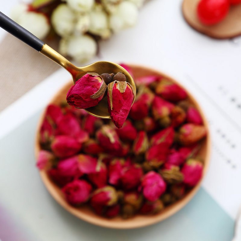玫瑰花茶 花草茶 玫瑰花蕾茶60克/罐