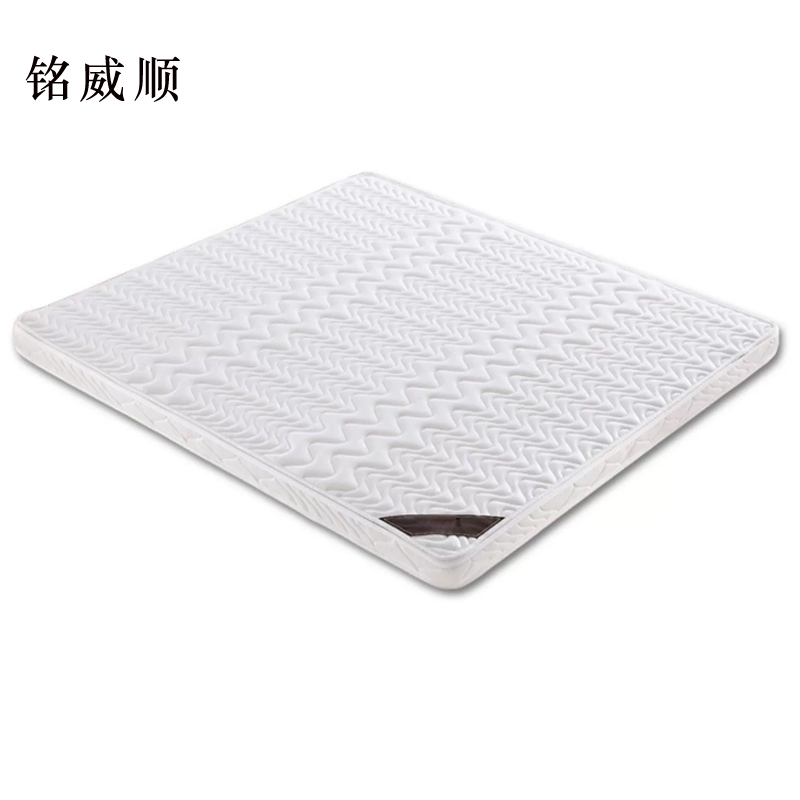 铭威顺椰棕床垫家用棕垫10cm防螨抗菌(0胶水天然椰棕+软硬两用+全拆洗)1000mm*2000mm