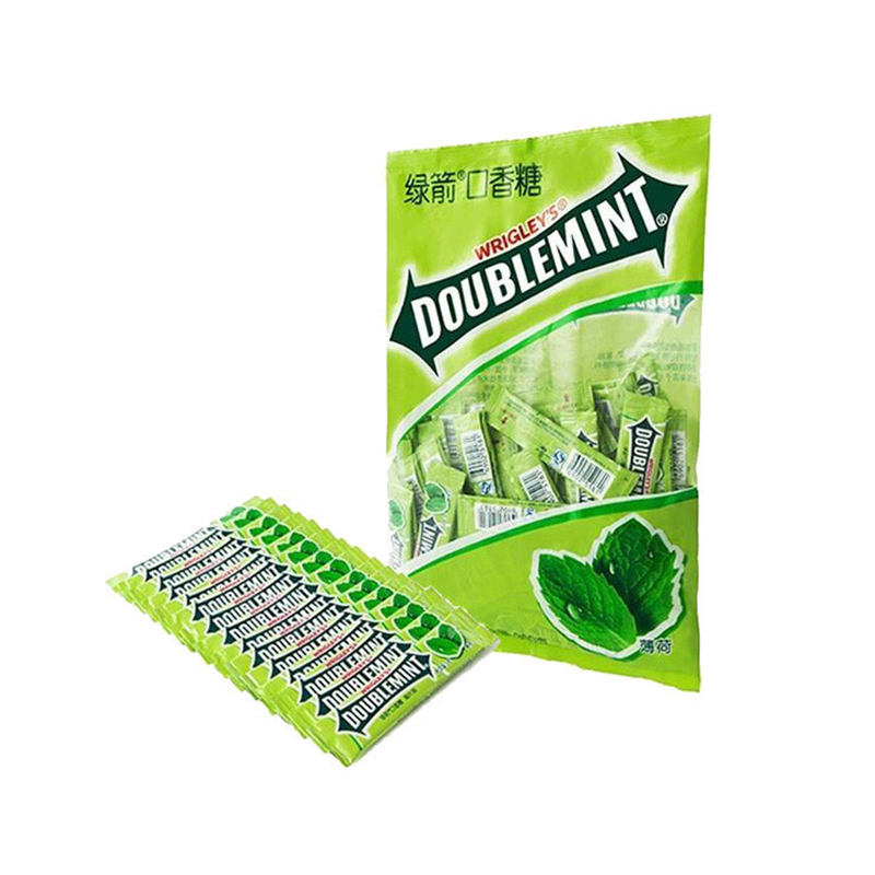绿箭(DOUBLEMINT) 口香糖原味薄荷 300g