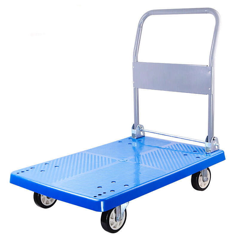 三清存储包装物料搬运清洁1 平板车小推车塑钢车身50*80【价格 图片