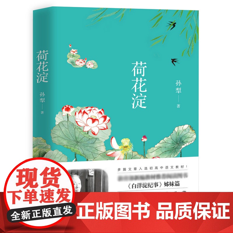 荷花淀 孙犁作品中国现当代文学作品小说文集白洋淀纪事书籍高清大图