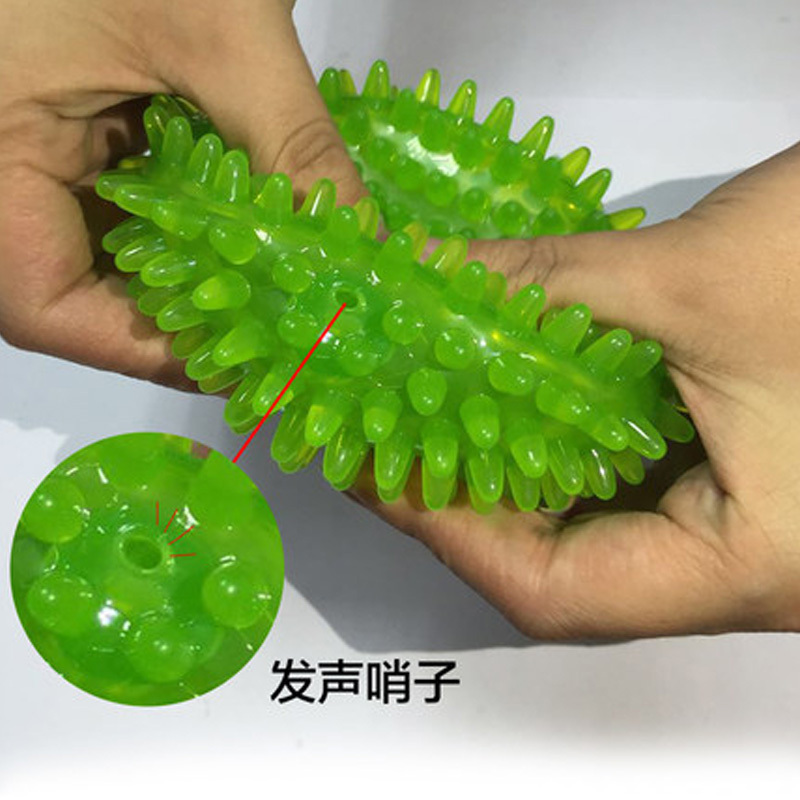 耐咬磨牙声洁齿狗狗玩具球声宠物大型犬金毛泰迪狗咬球耐咬磨牙橡胶球训练 时尚创意宠物用品宠物玩具球形玩具