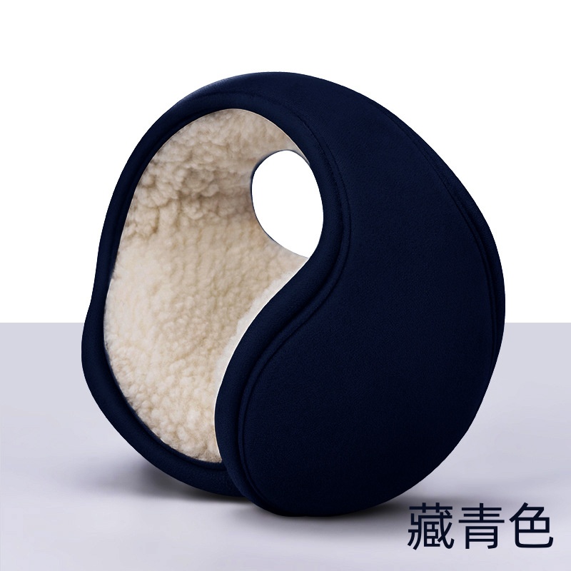 铁洋 保暖耳套 耳罩 耳暖 多色可折叠麂皮绒 副高清大图