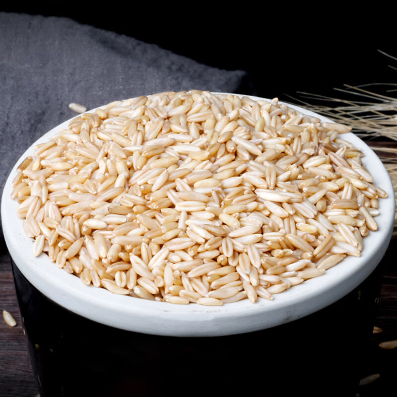 绿帝燕麦米米粒纤长大小均匀米香浓郁软糯香甜绵糯可口420g高清大图