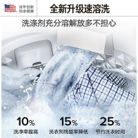 惠而浦 Whirlpool 9公斤变频 波轮洗衣机 全自动 大容量 WVD901301G 9公斤变