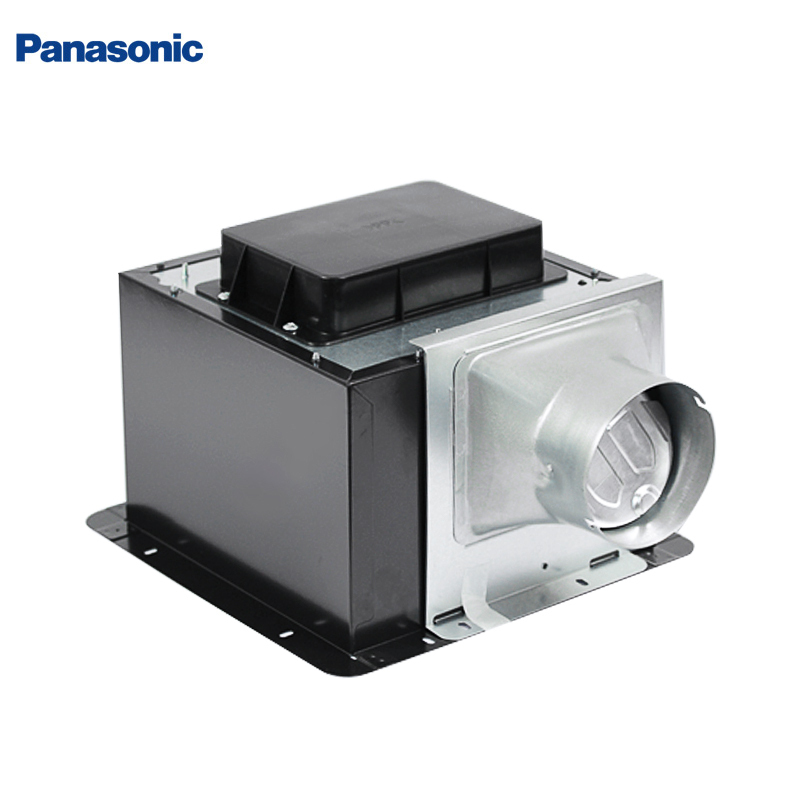 Panasonic松下排气扇天花吊顶换气扇卫生间排风扇强力厨房抽风机管道天埋扇大风量油烟管道抽风机FV-38CAD8高清大图