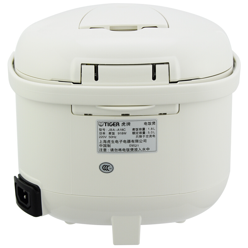 虎牌(tiger)智能微电脑操作倒计时预约电饭煲JBA-A18C 5L